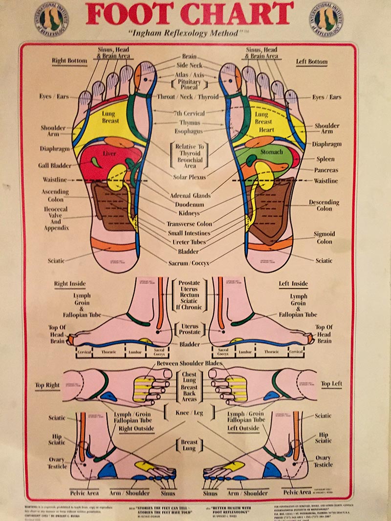 foot chart